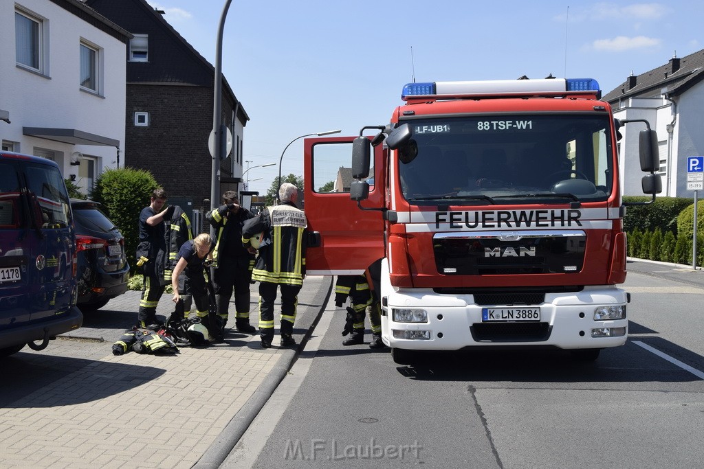 Feuer 1 Koeln Porz Grengel Waldstr P065.JPG - Miklos Laubert